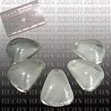 Recon 264142BK Smoked Cab Roof Lights 1999-2008 Ford Super Duty (5-Piece Set)