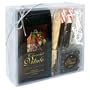 Chocolat Vitale Gift Set, Variety Pack of Hot Chocolate Mix, Chocolate Espresso Beans, and Almond Biscotti