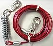 20' Large Dog Tie Out Cable Leash