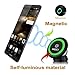 Kakanuo Magnetic Cell Phone Holder,Luminous Dash Mount, Cell Phone Mount, Car Mount Phone Holder with Powerful Magnetic and Swift Snap Technology