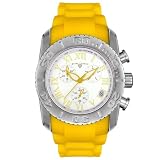 Swiss Legend Men's The Commander Collection Yellow Band Chronograph Watch #SL-30011-66