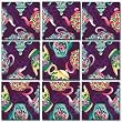 B Dazzle Teapots Scramble Squares 9 Piece Puzzle