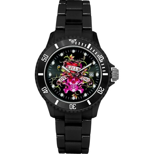 Ed Hardy Unisex VP-BK VIP Black Watch