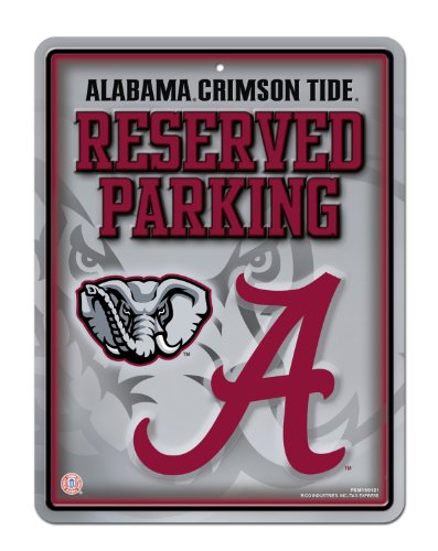 NCAA Alabama Crimson Tide Parking Sign at Amazon.com
