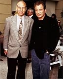 Patrick Stewart & William Shatner Star Trek 16x20 Photo