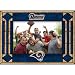 St Louis Rams Art Glass Horizontal Frame