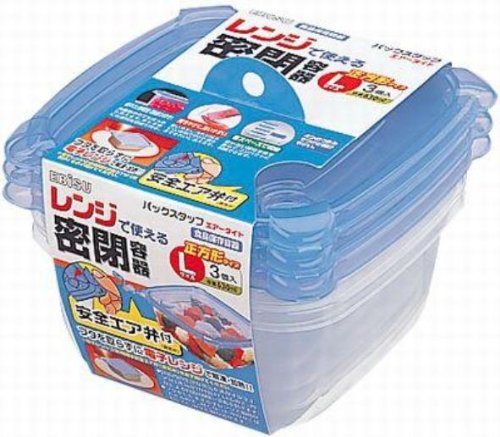 パックスタッフ エアータイト 正方形 L 3個入 PS-AS33