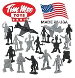 TimMee Galaxy Laser Team Reissue: 50 Piece Set of 2 inch Space Hero and Monster Toy Figures - Made in the USA !IMAGE