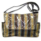 Trend Lab Chocolate Blocks Messenger Bag with Changing Pad
