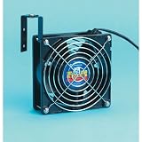 Chimney 71925 5 x 5 Inch Extra-quiet Circulator Fan Black