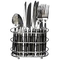 Chefmate® Transport 13-pc. Flatware Set with Caddy