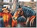 King of his Domain by Jan Taylor - Ceramic Tile Mural 12.75 x 17 Kitchen Shower Backsplash