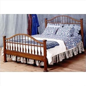 Kittery Point Cherry Windsor Bed Finish: Distressed Antique, Size: King
