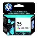 Original HP 25 Tri-color Ink Cartridge in Retail Packaging