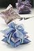 Sonoma Lavender Square Sachets - Embroidered Lavender Set of 3
