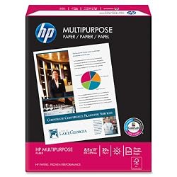 HP Multipurpose Copy/Laser/Inkjet Paper, 96 Brightness, 20 lb, Letter Size (8.5 x 11), 500 Sheets (11200-0)