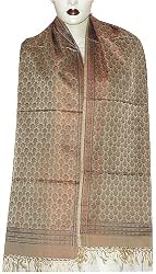 Silk Scarves Exclusive Workmanship India Style 22 x 72 inches (srfp055)