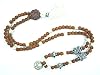 Meditation Gift- Prayer Mala Beads, Pearl & Rudraksha Yoga Energy Bracelet Japmala for Mens