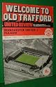 MANCHESTER UNITED V FULHAM Football Programme United Review 1975 Welcome to Old Trafford (Football Programmes)
