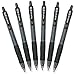 Pilot G2 Retractable Premium Gel Ink Roller Ball Pens, Bold Point, Black Ink, Pack of 6