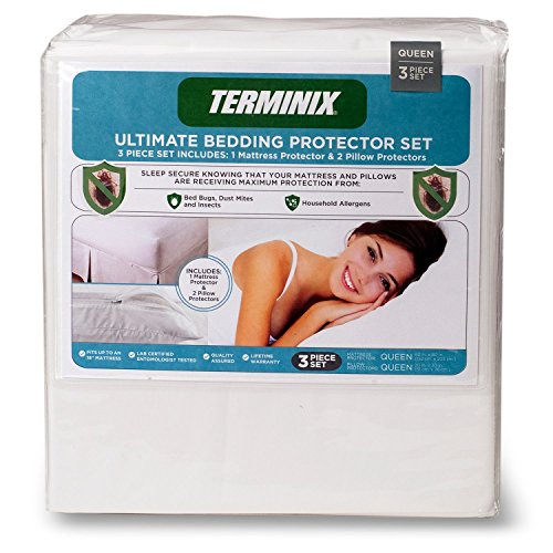 Terminix Ultimate Bedding Protector 3 Piece Set - Various Sizes