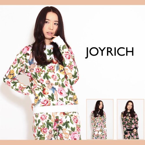 【JOY RICH(ジョイリッチ)】Angelic Rich Floral スウェット