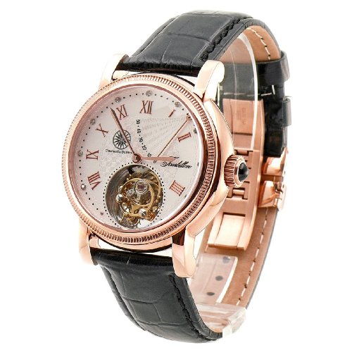 Constantin Durmont Herrenarmbanduhr Tourbillon Reserve de Marche RGSL-D/RO CD70029SLDRG