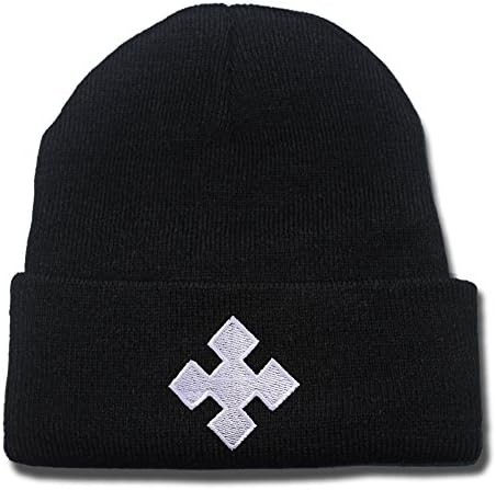 RHXING Gears Of War Locust Symbol Logo Beanie Unisex Embroidery Beanies Skullies Knitted Hats Skull Caps