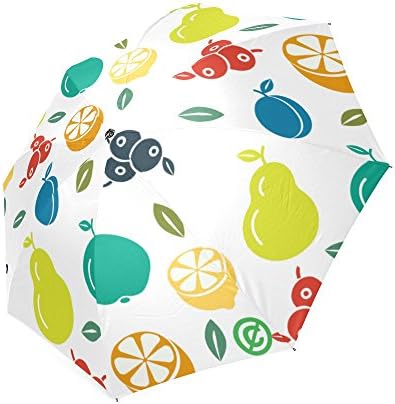 UNeer Lemons Apples And Pears Foldable Umbrella