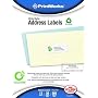 Printworks 1 x 2 5/8 Inch White Address Labels 300 Count (00487)
