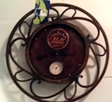 New York Mets Round Clock Thermometer