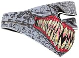 Neoprene Fang Monster Motorcycle Facemask Face Mask