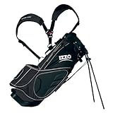IMAGE OF Izzo Scout Stand Bag (Black/Gun Metal Grey)