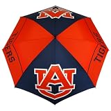 NCAA Auburn Tigers 62-Inch WindSheer Hybrid Umbrella