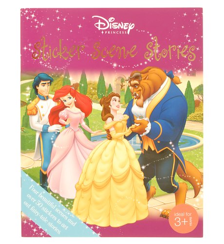 Disney Princess Sticker Scene Book
