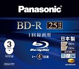 �ѥʥ��˥å� Ͽ����4��®�֥롼�쥤�ǥ����� 25GB(�ɵ���)3��ѥå�LMBR25LW3 LM-BR25LW3