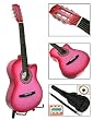 New Pink Acoustic Guitar W/ Accessories Combo Kit Beginners