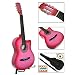 New Pink Acoustic Guitar W/ Accessories Combo Kit Beginners
