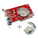 ATI Radeon 9550 256MB AGP 8x 128-bit Video Card DVI TV-Out