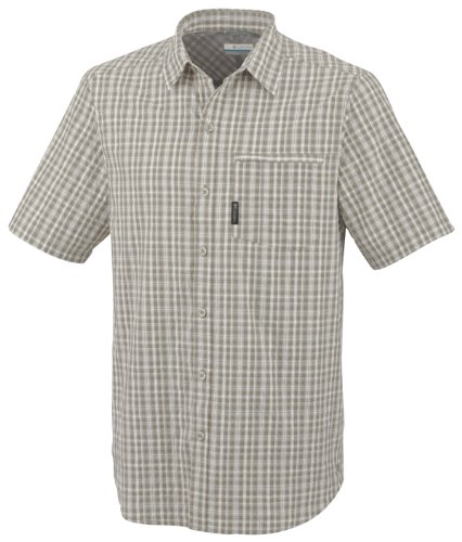Columbia Herren Freizeithemd Groveland II Short Sleeve Shirt, Fossil, S, EM7617_160