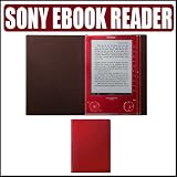 Sony PRS-505 Portable Digital Ebook Reader Kit Red With Red Cover