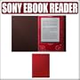 Sony PRS-505 Portable Digital Ebook Reader Kit Red With Red Cover