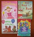 Colors (Teacher Unit): Set of 4 Children's Picture Books (Pinkalicious ~ The Crayon Box That Talked ~ Red Red Red ~ What Color?)