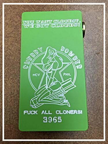 Cherry Bomber Style Box Mod - Bright Colors (Bright Green)