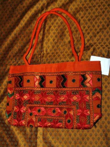 Banjara Mirrors Boho Purse Sari Handbag