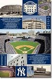 New York Yankees (Yankees Stadium, Commemorative) Sports Poster Print - 24 X 36