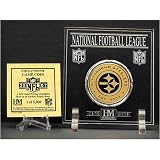 Highland Mint Pittsburgh Steelers Super Bowl XL Champions Gold Overlay Coin