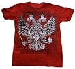 Fedor Warbird Signature Series S/S Guys T-shirt in Red by Affliction Clothing