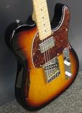 G&L Tribute ASAT Classic Guitar  Bluesboy Semi-Hollow (3-Tone Sunburst, Hard Rock Maple/Rosewood Neck)