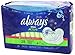 Always Maxi Clean Scent Pads with Wings, Long/Super, 28 Count (Pack of 2)